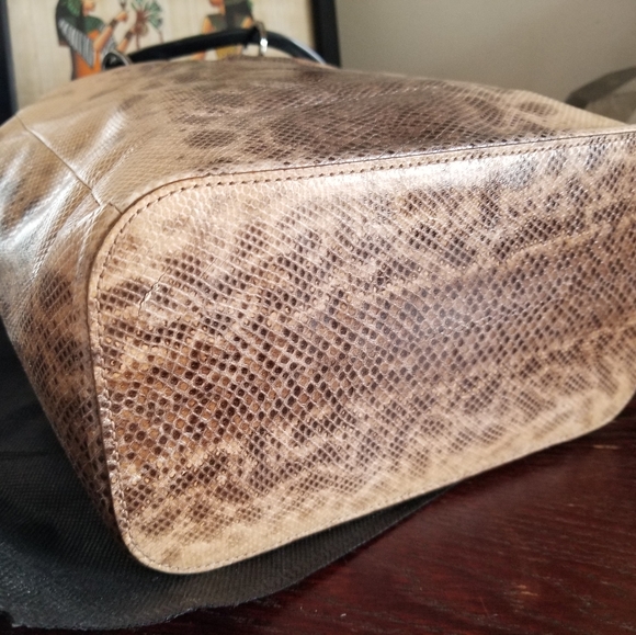 Huge sale! Vintage Gucci Tom Ford rare ring handle joy python bag - Picture 11 of 16